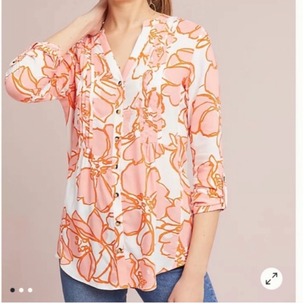 New w/out tags Anthropologie Maeve tunic. Size SMALL